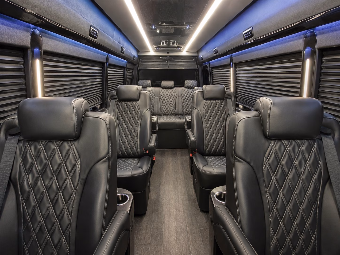 10 passenger sprinter van inside