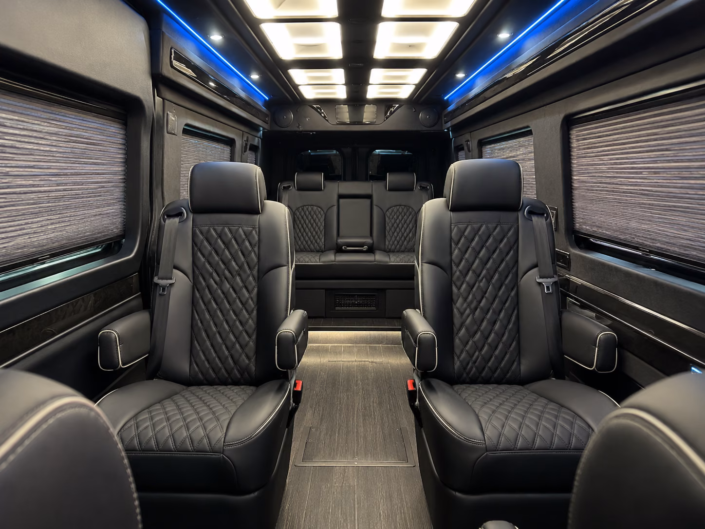 12 passenger sprinter van inside