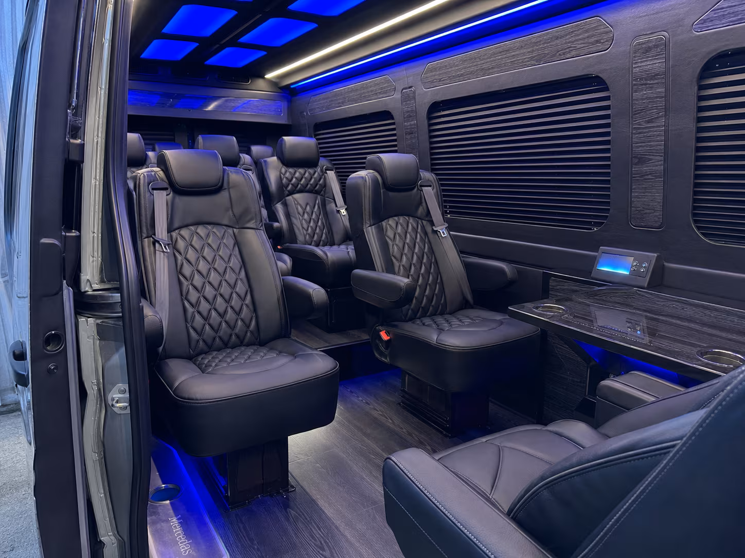 15 passenger sprinter van interior