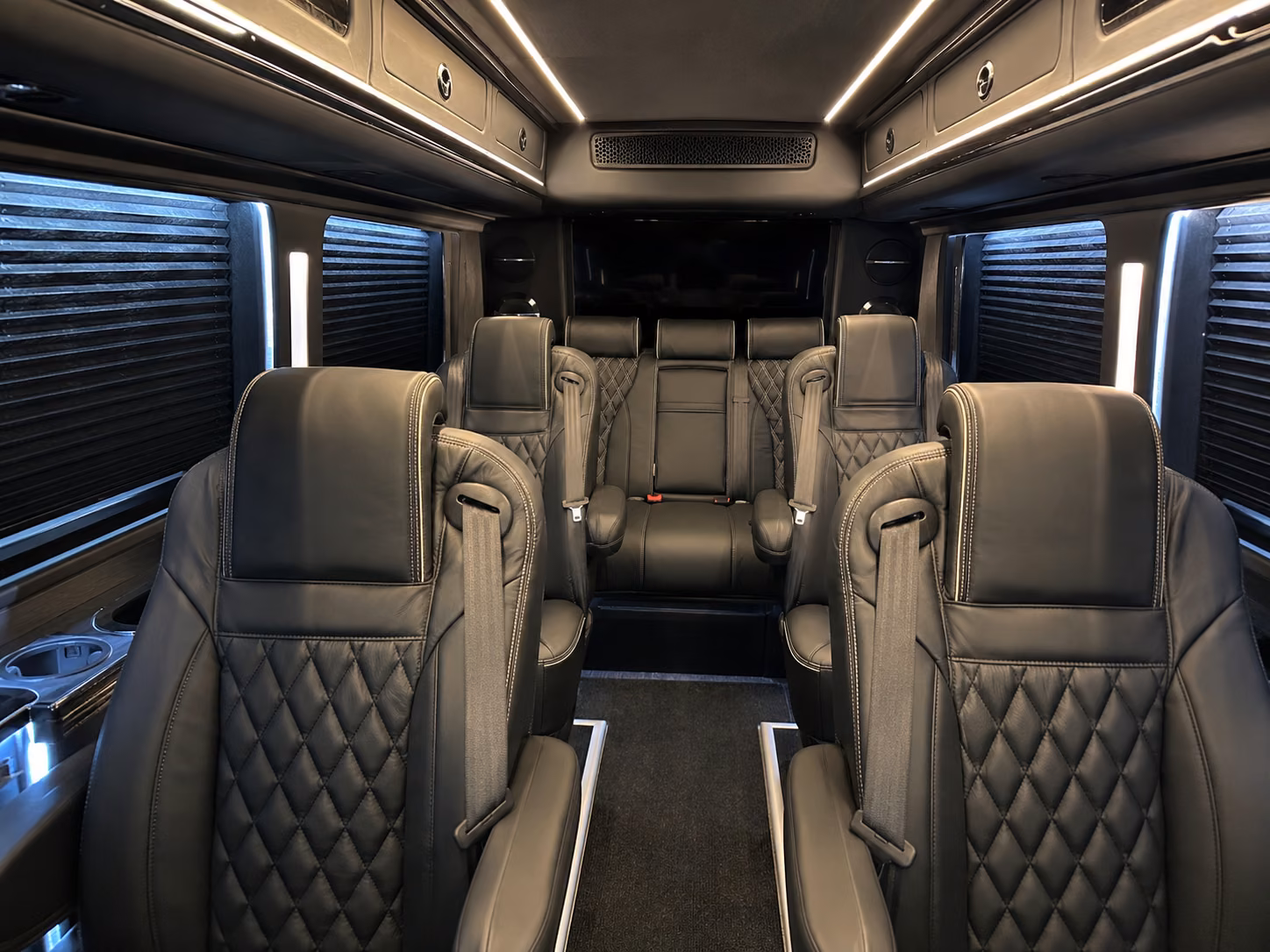 8 passenger sprinter van interior