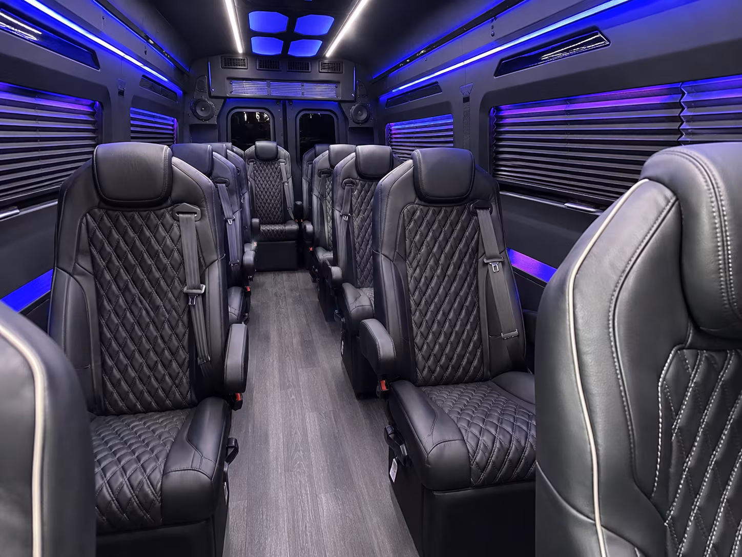 dearborn 10 passenger sprinter van interior
