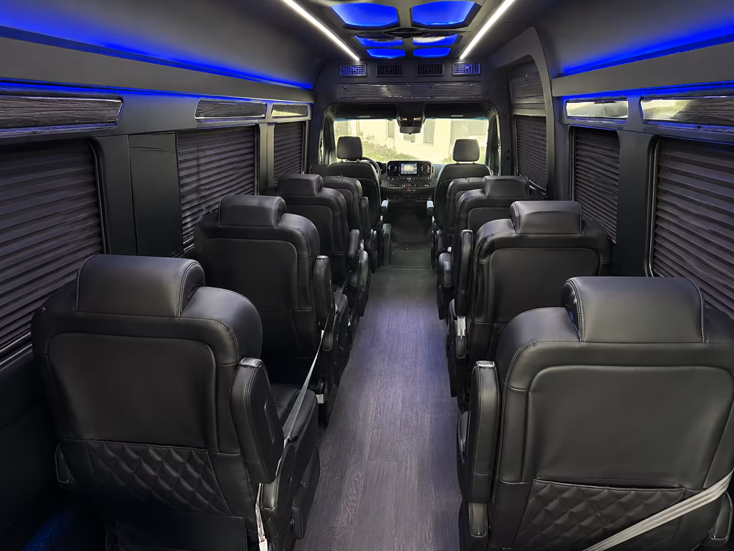 dearborn 12 passenger sprinter van interior